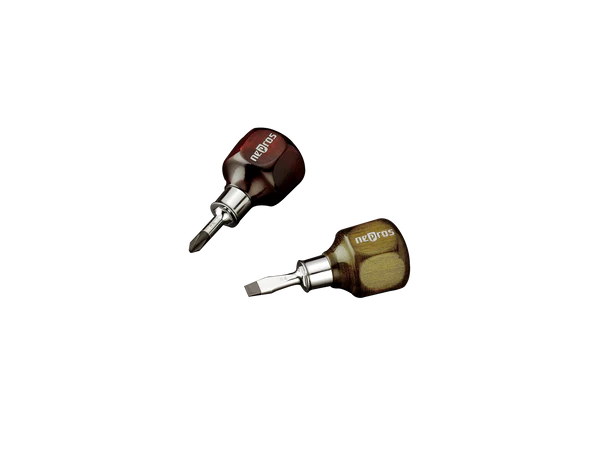 Nepros Screwdrivers (Wooden Grip) – Stubby No. 2 Phillips